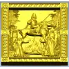 Сварог на коне - рельефное панно в формате STL для ЧПУ