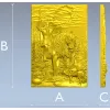 Святогор - барельеф для ЧПУ в формате STL