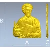Святой апостол с Евангелием - 3D модель STL для ЧПУ