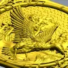 STL модель селезня в рамке - панель для ЧПУ