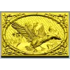 STL модель селезня в рамке - панель для ЧПУ