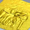 Рельефная 3D модель "Семья слонов" - панно для ЧПУ в формате STL
