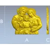 Святое Семейство - 3D модель в формате STL для ЧПУ