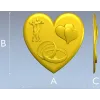 Сердце обручения - 3D модель STL для ЧПУ
