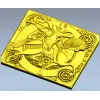 Gallant Horseman Relief - STL 3D model for CNC carving