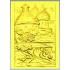 Вертикальная рельефная панель "Сказочный терем" - stl модель для ЧПУ