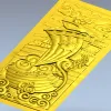 Сказочная ладья - 3D модель STL для ЧПУ