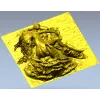 3D панно "Орфей на морском коне" - stl модель для ЧПУ