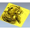 3D панно "Орфей на морском коне" - stl модель для ЧПУ