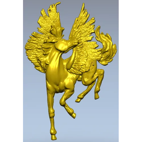 Сказочная лошадка - 3D модель STL для ЧПУ