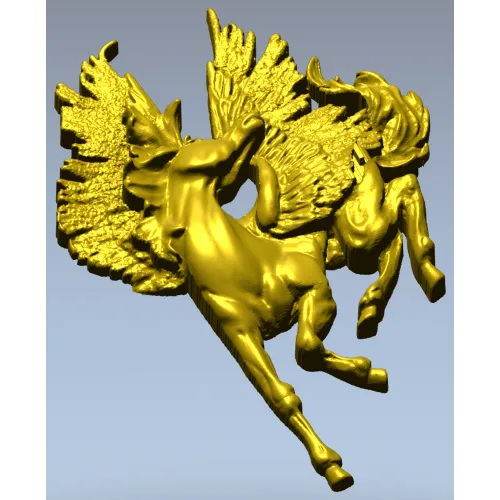 Сказочная лошадка - 3D модель STL для ЧПУ