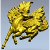 Сказочная лошадка - 3D модель STL для ЧПУ