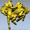 Сказочная лошадка - 3D модель STL для ЧПУ