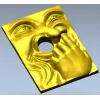 3D модель панели "Весёлый насмешник" в формате STL для ЧПУ