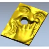 3D модель панели "Весёлый насмешник" в формате STL для ЧПУ