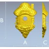 Mosscap Nest - detailed birdhouse 3D model (STL) for CNC milling