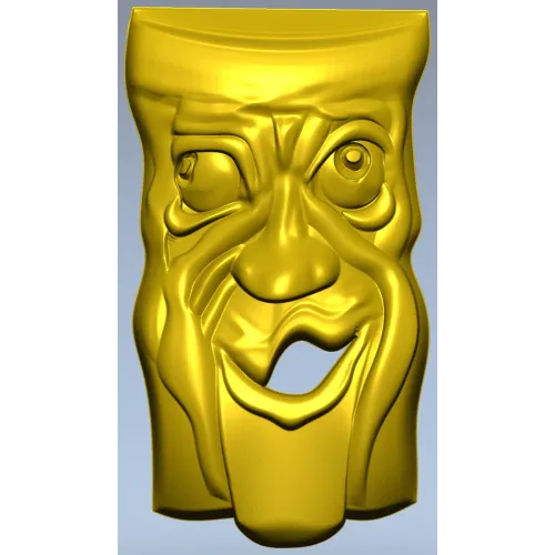 Весёлый Лик - 3D модель STL для ЧПУ
