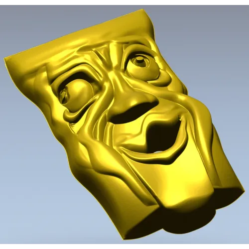 Весёлый Лик - 3D модель STL для ЧПУ