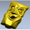 Весёлый Лик - 3D модель STL для ЧПУ
