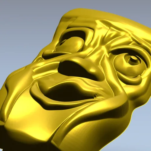 Весёлый Лик - 3D модель STL для ЧПУ