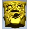 Весёлый Лик - 3D модель STL для ЧПУ