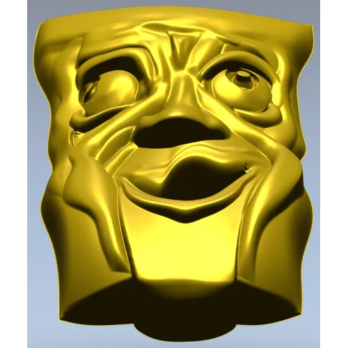 Весёлый Лик - 3D модель STL для ЧПУ