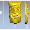Весёлый Лик - 3D модель STL для ЧПУ