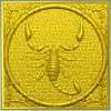 Рельефная панель "Скорпион" - 3D модель STL для ЧПУ