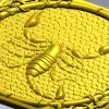 Рельефная панель "Скорпион" - 3D модель STL для ЧПУ