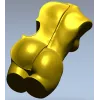 Скрипичный торс - 3D модель в формате STL для ЧПУ