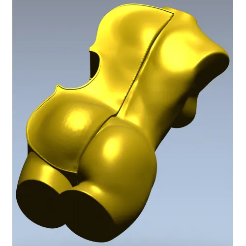 Скрипичный торс - 3D модель в формате STL для ЧПУ