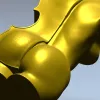 Скрипичный торс - 3D модель в формате STL для ЧПУ