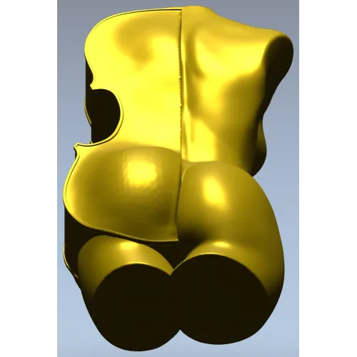 Скрипичный торс - 3D модель в формате STL для ЧПУ