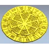 Славянский круглый оберег - 3D STL модель для ЧПУ