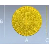 Славянский круглый оберег - 3D STL модель для ЧПУ