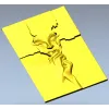 Weeping Fragment - high-relief STL 3D model for CNC milling