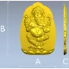 Ганеша на лотосе - 3D модель STL для ЧПУ