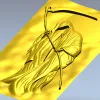 3D модель панно "Лунный Жнец" в формате STL для ЧПУ