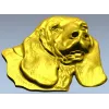 Bloodhound Head Relief STL for CNC
