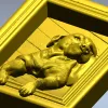 Собака в рамке - 3D модель STL для ЧПУ