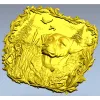 Лабрадор у озера - рельефная 3D модель STL для ЧПУ