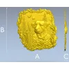Лабрадор у озера - рельефная 3D модель STL для ЧПУ