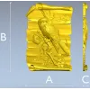 Сова на свитке - 3D модель STL для фрезера