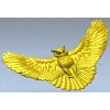 Сова в полёте - 3D модель STL для ЧПУ