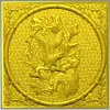 Falcon and Squirrel Relief Panel STL for CNC carving