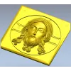 Holy Mandylion - STL 3D model for CNC bas-relief