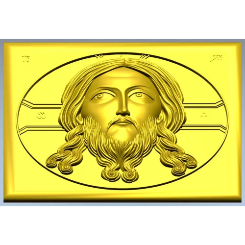 Holy Mandylion - STL 3D model for CNC bas-relief