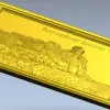 Аккерманская твердыня - рельефная панно (STL для ЧПУ)