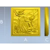 Панно "Песня птиц" - 3D модель STL для ЧПУ