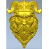 Рельеф "Старый Викинг" - 3D модель STL для ЧПУ